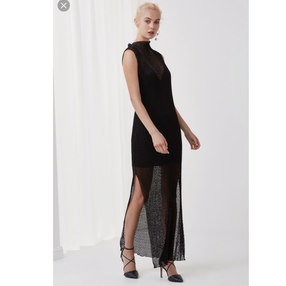 She’s Gone Keepsake Maxi Dress with Slip